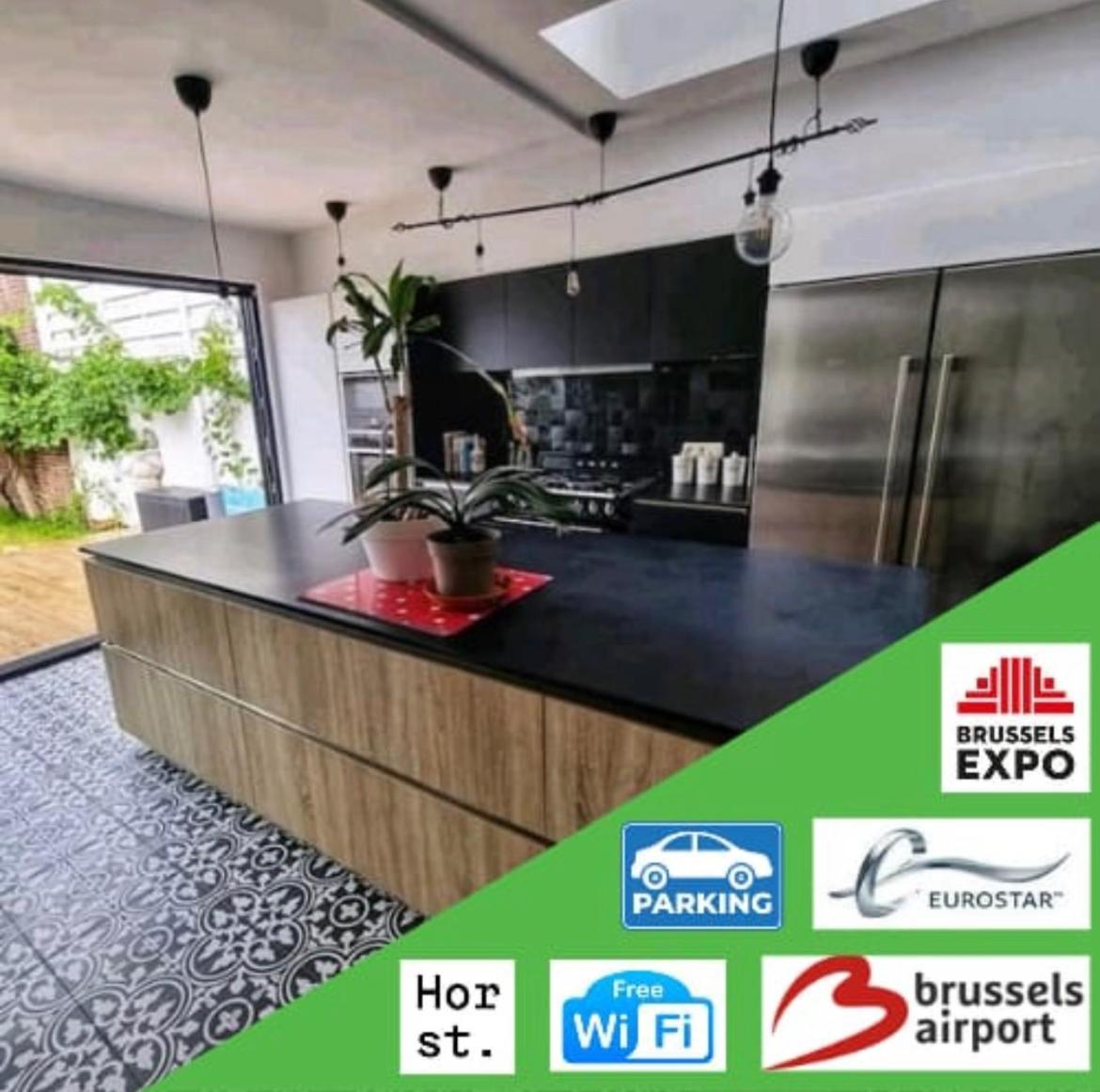Appartement 3 Chambres Centre Vilvoorde Bruxelles Brusselsairport Expo Nato Anvers Wifi Free Parking Extérieur photo